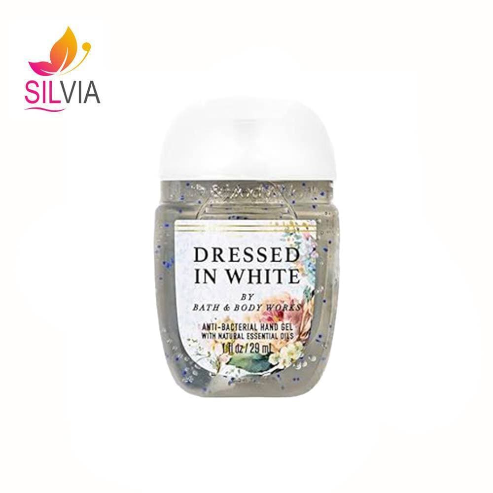 ژل ضدعفونی دست Dressed In White بث اند بادی ورکز 29 میل