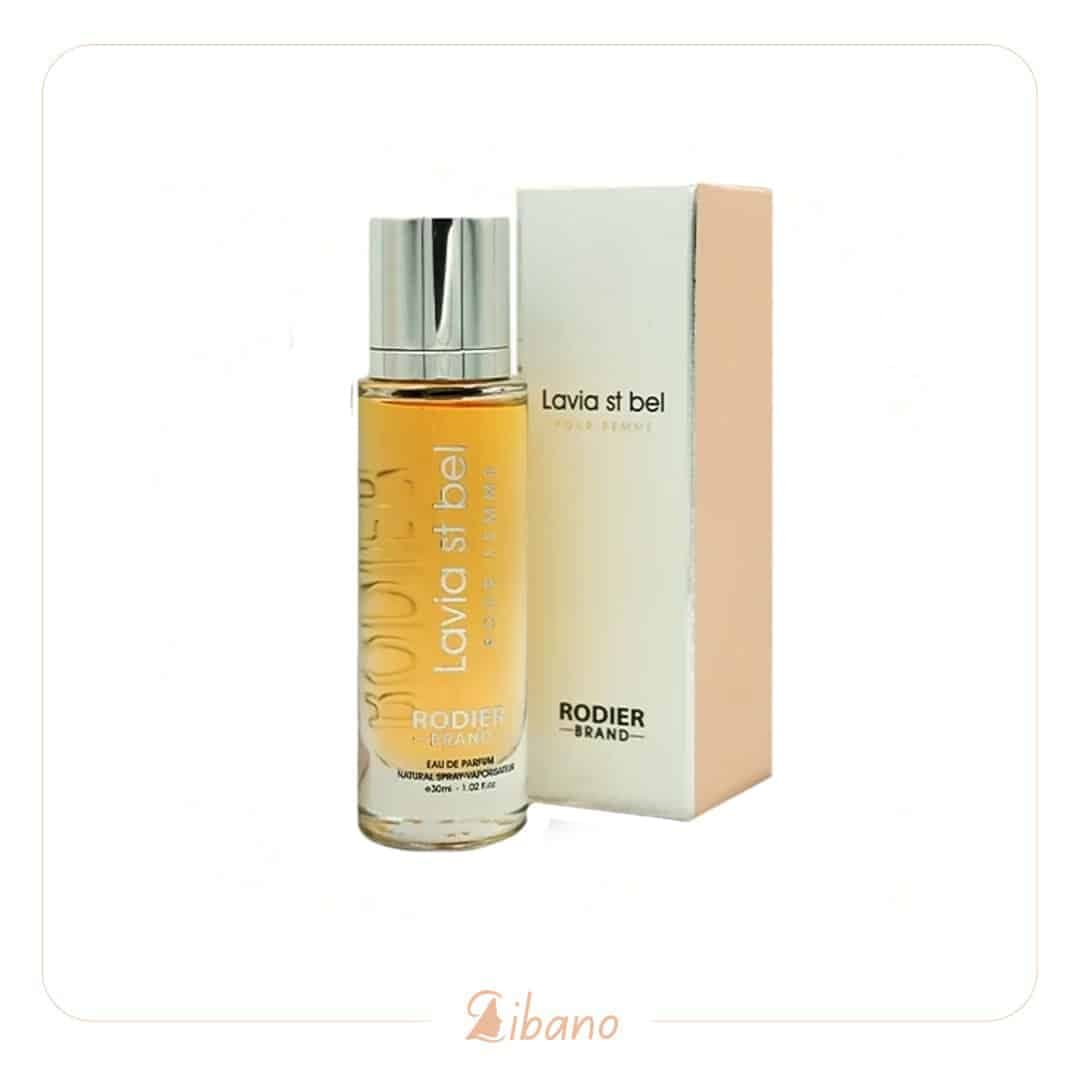 عطر جیبی زنانه رودیر مدل لاویه است بل حجم ۳۰ میلی لیتر — تصویر ۲