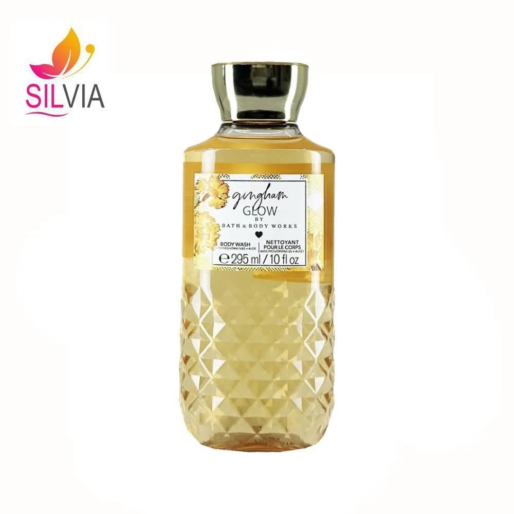 ژل شستشوی بدن Gingham Glow بث اند بادی ورکز 295 میل — تصویر ۳