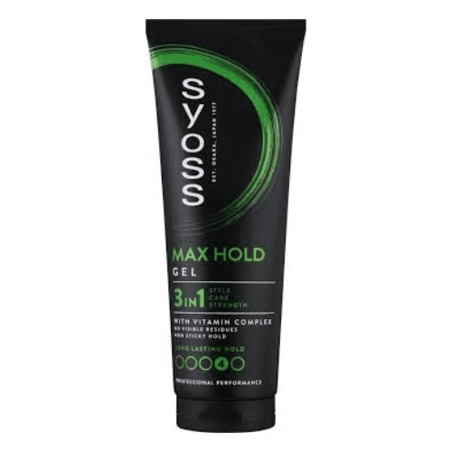 ژل حالت دهنده مو مکس هلد Max Hold سایوس Syoss حجم 250 میل