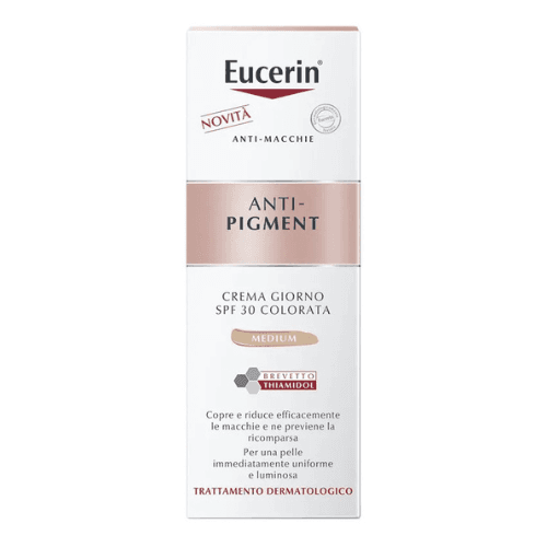 کرم روز ضد لک رنگی Anti-Pigment Day SPF30 اوسرین Eucerin رنگ مدیوم Medium