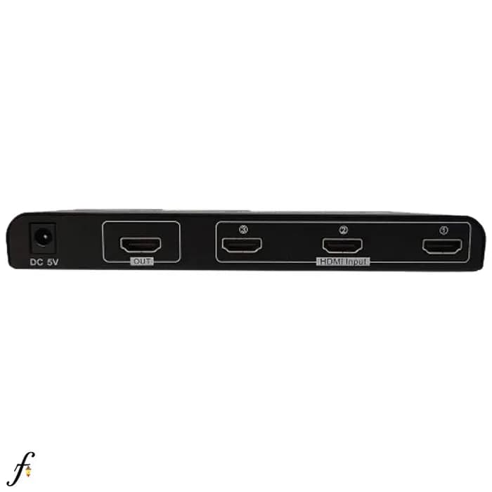 سوئیچ 3 پورت HDMI پی نت مدل 4K301 با بدنه فلزی — تصویر ۳