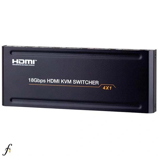 کی وی ام سوئیچ فرانت مدل FN-K241 با 4 پورت HDMI/USB — تصویر ۳