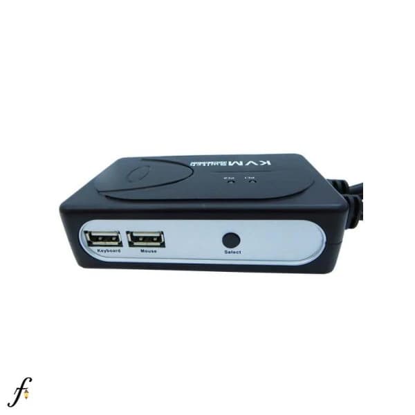 سوئیچ KVM دو پورت USB فرانت مدل FN-K2US با نشانگر LED — تصویر ۴
