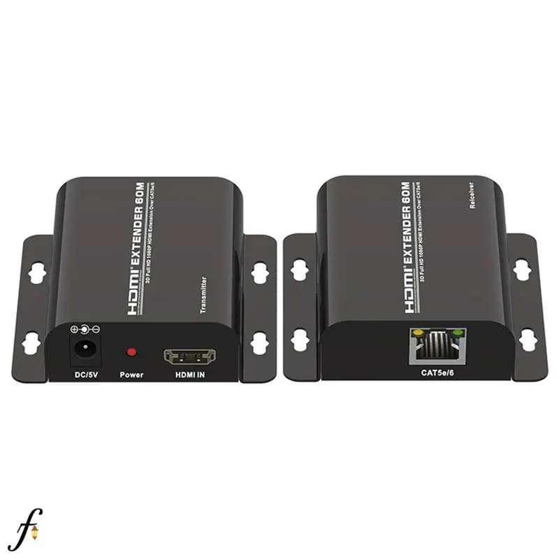 اکستندر HDMI تی سی تی مدل TC-HEX-60 با طول 60 متر