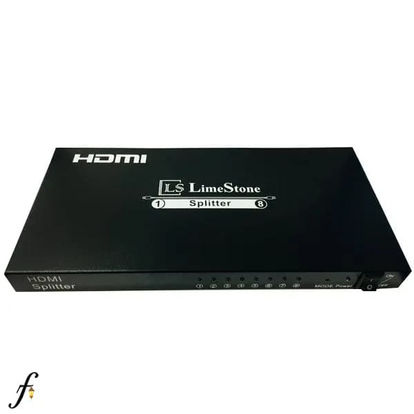 اسپلیتر 8 پورت HDMI لایمستون مدل LS-HSP0108 با قابلیت 3D