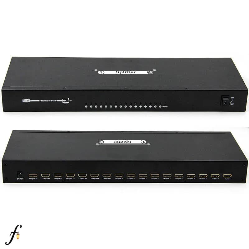 اسپليتر 16 پورت HDMI لایم استون مدل LS-HSP0116 با قابليت EDID