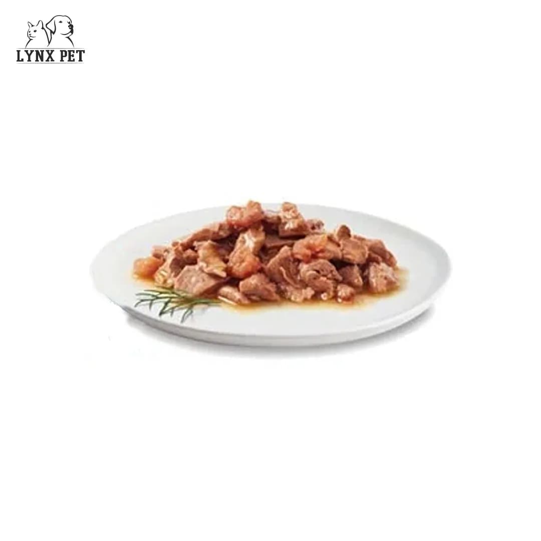 پوچ گربه با طعم ماهی سالمون و کالین گورمت پرل — تصویر ۲