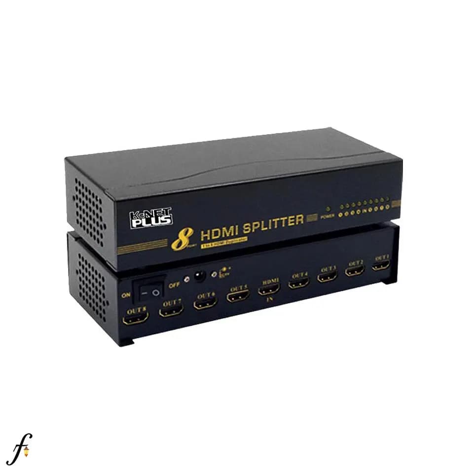 اسپلیتر 8 پورت HDMI کی نت پلاس مدل KP-S648 — تصویر ۳