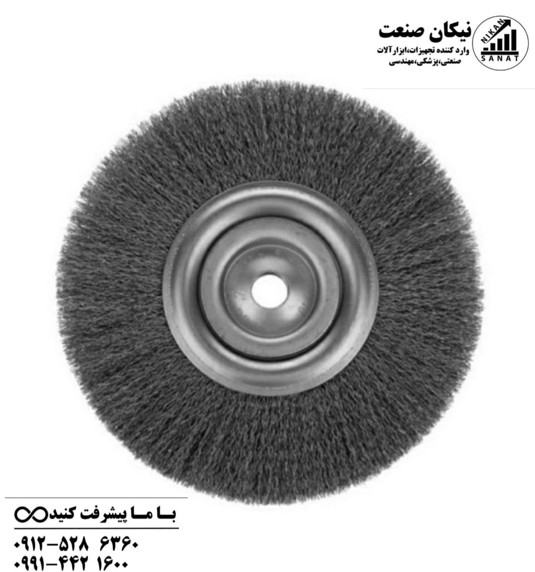 فرچه سیمی تخت افشان سایز 10 (کربلایی)