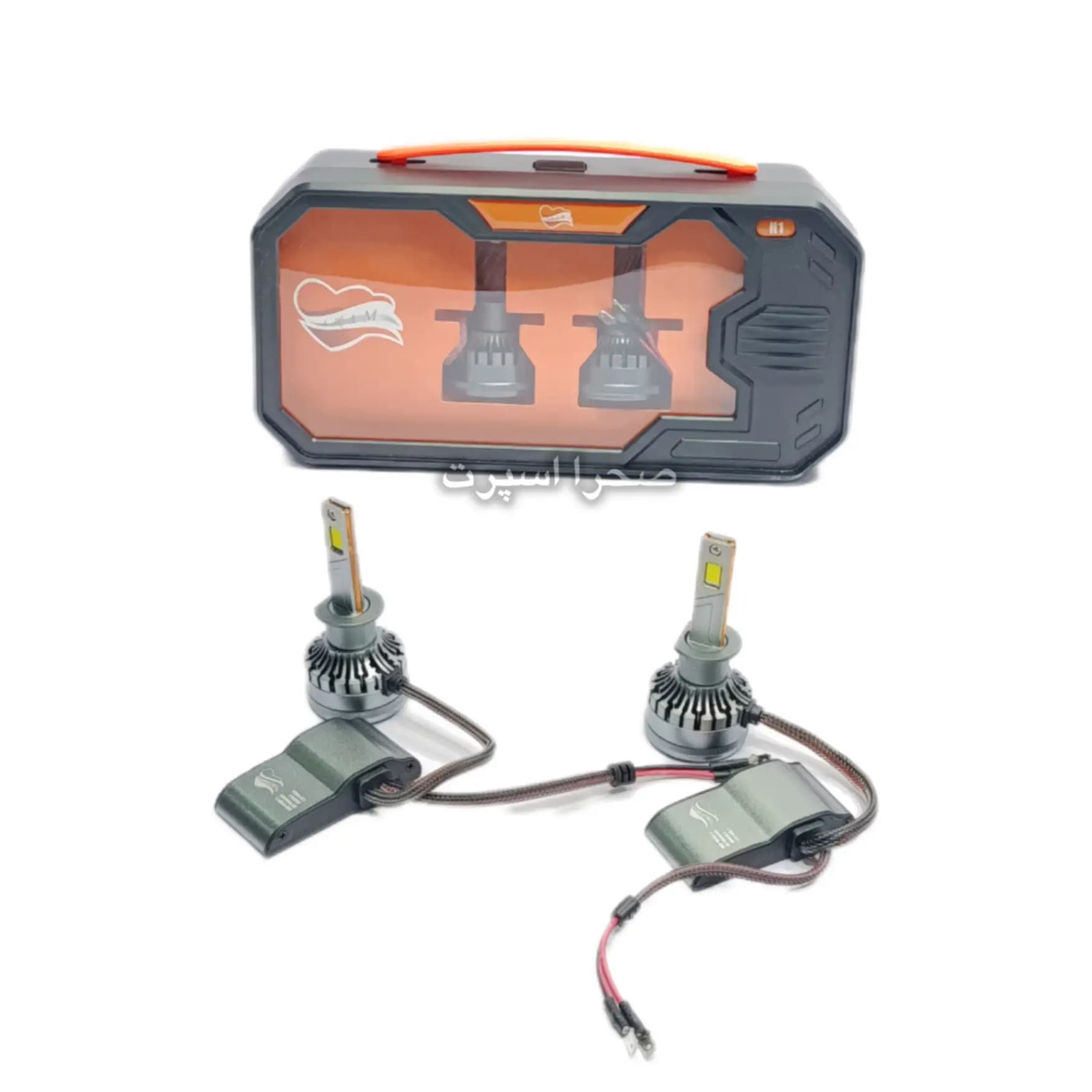 هدلایت مدل V90 توان 100 وات پایه H1 رنگ سفید یخی
