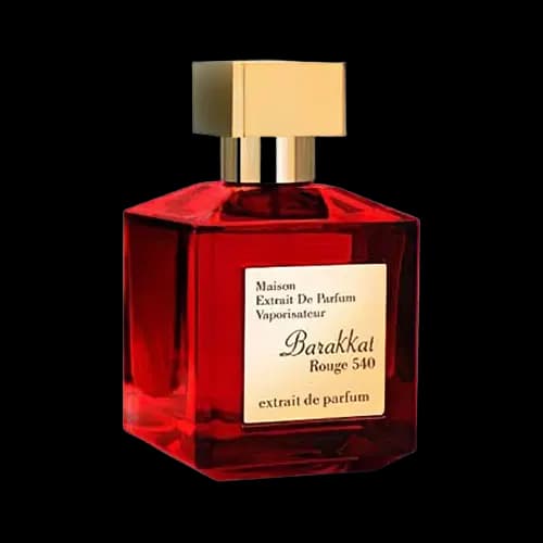 عطر و ادکلن باکارات رژ 540 قرمز (باراکات رژ 540 اکستریت قرمز) فراگرنس ورد اکستریت د پرفیوم 100 میلی لیتر شرکتی | Fragrance world Barakkat Rouge 540 100ml Extrait de Parfum — تصویر ۲