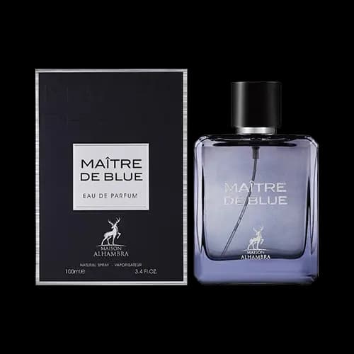 عطر و ادکلن بلو شنل (میتر د بلو) الحمبرا ادو پرفیوم 100 میلی لیتر شرکتی | Alhambra Maitre De Blue Chanel Bleu de 100ml EDP