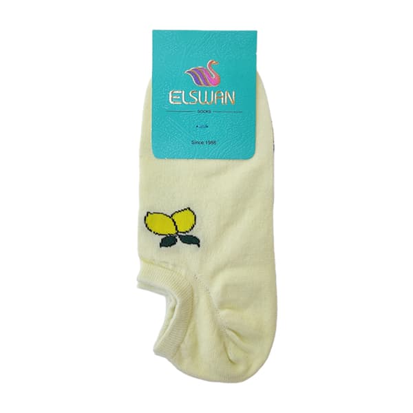 جوراب میوه ای مچی دخترانه طرح lemon کد PH859.2 — تصویر ۶