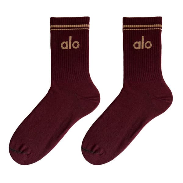 جوراب اسپرت ساقدار ALO زرشکی کد PH881.4