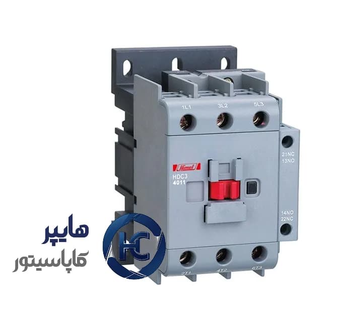 کنتاکتور 65 آمپر 30 کیلووات بوبین 220VAC برند هیمل HIMEL مدل HDC36511M7