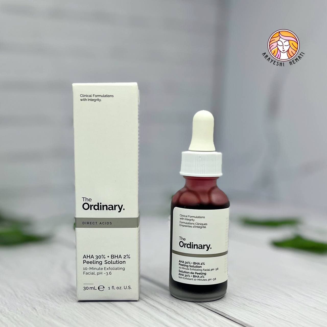 سرم پیلینگ AHA 30% + BHA 2% اوردینری (The ordinary Peeling Solution) -کد9100