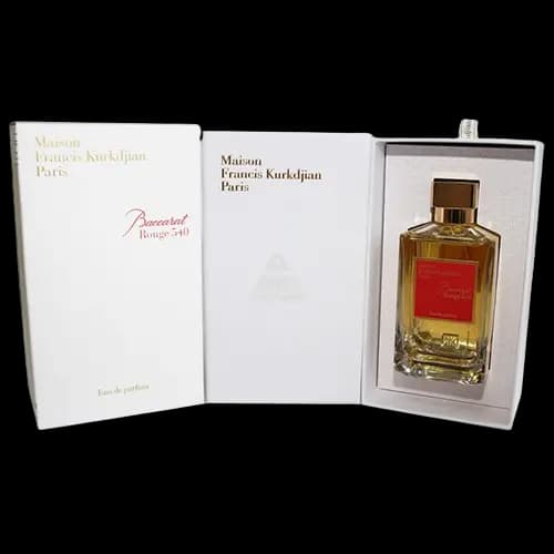 عطر و ادکلن میسون فرانسیس کورکجان (کرکجان) باکارات رژ سفید 540 هارد باکس ادو پرفیوم 200 میلی لیتر اماراتی | Emarati Perfume Maison Francis Kurkdjian Baccarat Rouge 540 200ml EDP — تصویر ۴