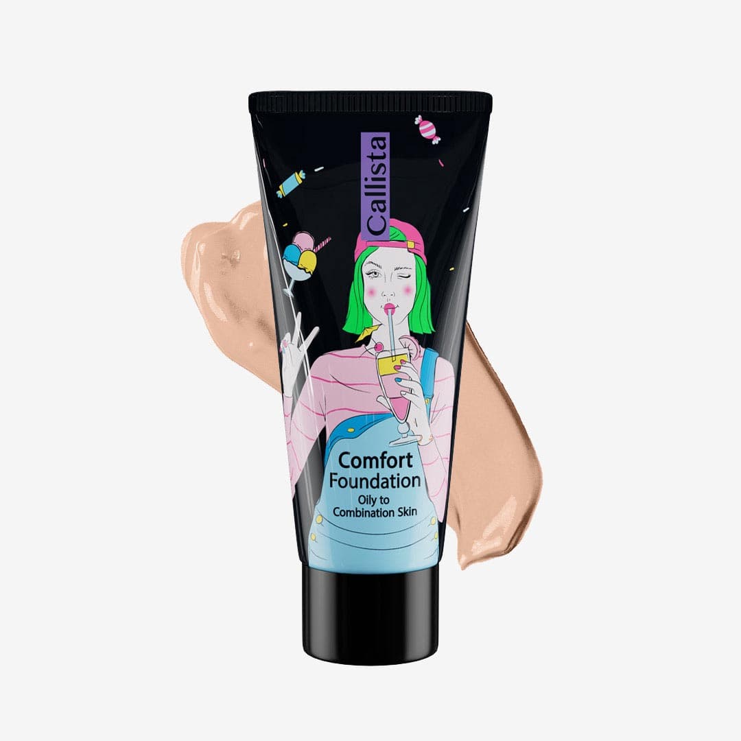کرم پودر کامفورت کالیستا Callista Comfort Foundation