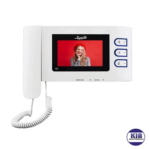 پکیج آیفون تصویری 4 واحدی 797 پرو الکتروپیک و ماژول ریموت دار — تصویر ۳
