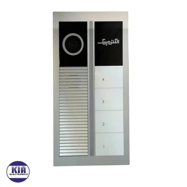پکیج آیفون تصویری چهار واحدی مدل 897pro با پنل رندا و ماژول — تصویر ۷