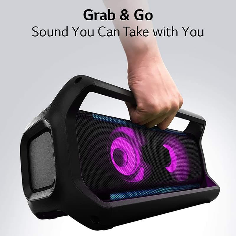 اسپیکر بلوتوثی قابل حمل ال جی مدل PK7 XBOOM Go — تصویر ۲