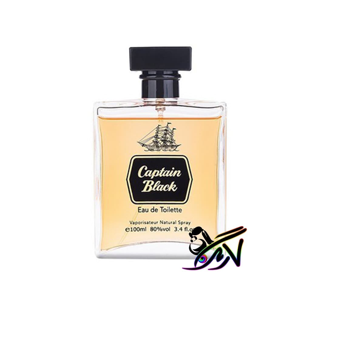 ادکلن ادو تویلت مردانه کاپتان بلک مدل Captain Black