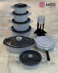 سرویس قابلمه 25 پارچه MGS طرح جرمنی E
