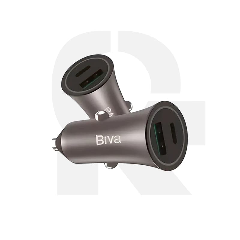 شارژر فندکی بیوا Biva CC-01Q+C توان 20 وات