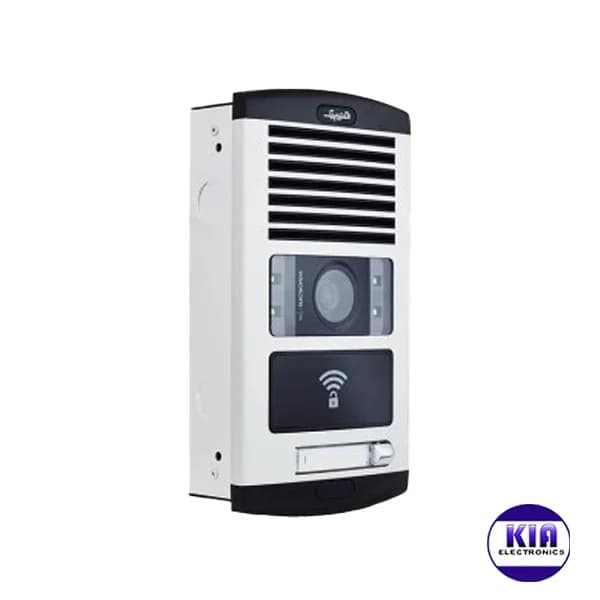 پکیج آیفون تصویری یک واحدی مدل 1196 مشکی با پنل 1086-RF-ID — تصویر ۳