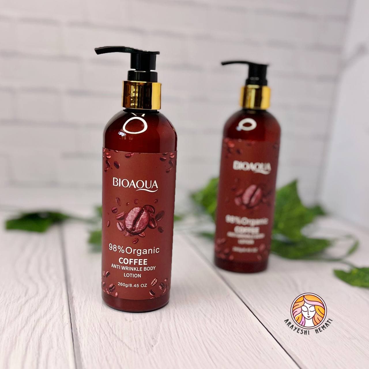 لوسیون بدن قهوه بیواکوا BIOAQUA