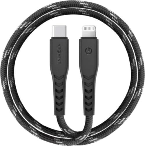 کابل تبدیل USB-C به لایتنینگ انرجیا مدل NYLOFLEX C94 طول 1.5 متر ENERGEA — تصویر ۸