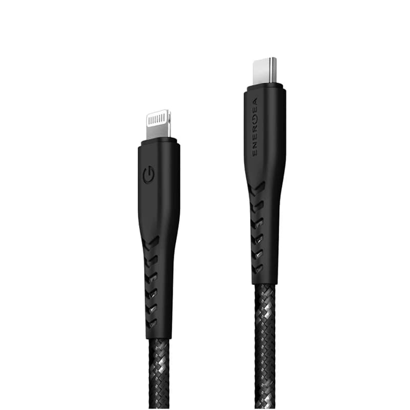 کابل تبدیل USB-C به لایتنینگ انرجیا مدل NYLOFLEX C94 طول 1.5 متر ENERGEA — تصویر ۳