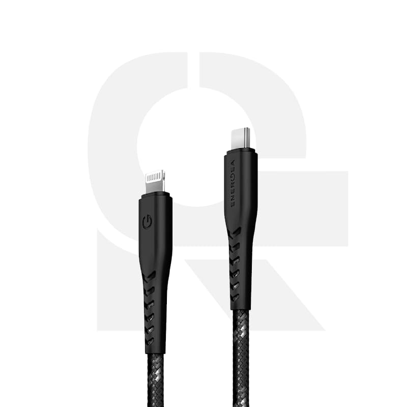 کابل تبدیل USB-C به لایتنینگ انرجیا مدل NYLOFLEX C94 طول 1.5 متر ENERGEA