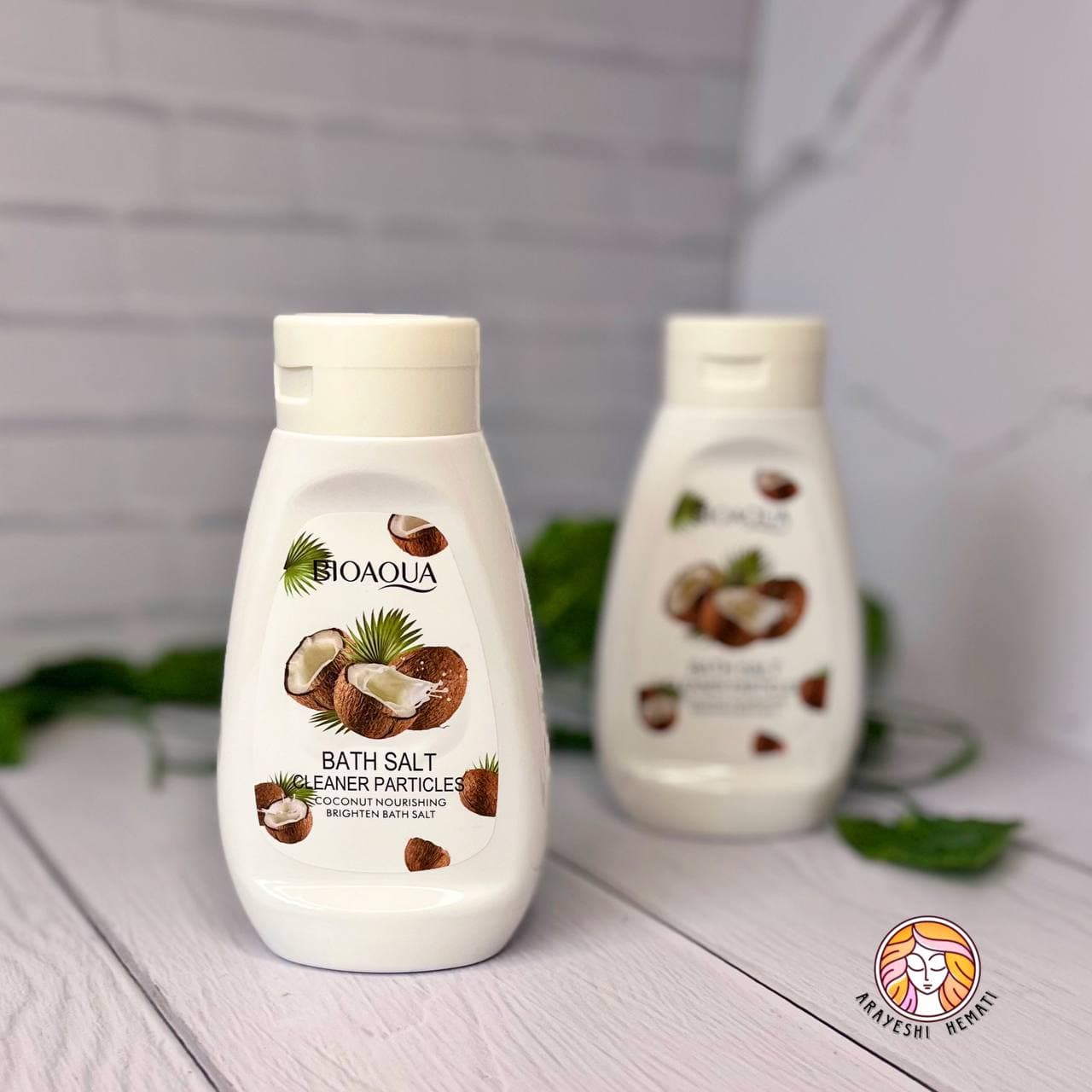 نمک بدن نارگیل بیواکوا BIOAQUA