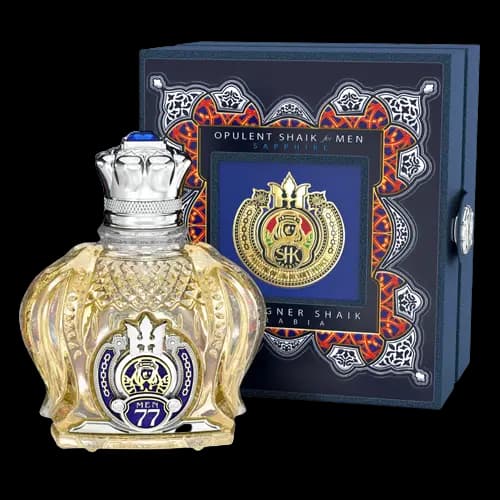 عطر و ادکلن شیخ اپیولنت شیخ کلاسیک شماره 77 هاردباکس اماراتی ادو پرفیوم 100 میلی لیتر | Opulent Shaik Classic No 77 Shaik 100ml EDP