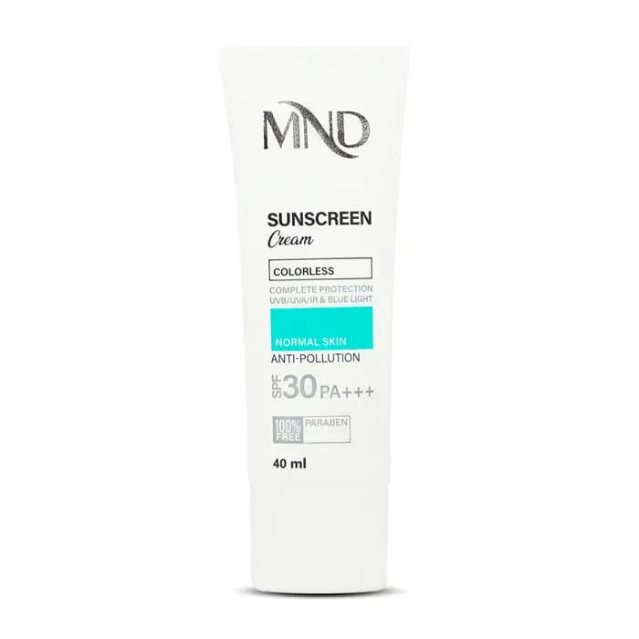 کرم ضد آفتاب با فاکتور حفاظتی 30 (SPF 30) مناسب پوست معمولی ام ان دی 40 میلی‌لیتر — تصویر ۲