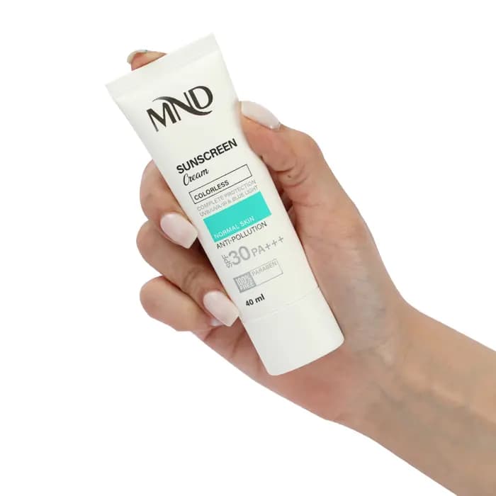 کرم ضد آفتاب با فاکتور حفاظتی 30 (SPF 30) مناسب پوست معمولی ام ان دی 40 میلی‌لیتر — تصویر ۳