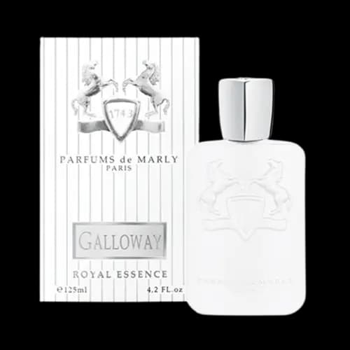 عطر و ادکلن اماراتی پارفومز د مارلی گالووی (گلووی) هاردباکس ادو پرفیوم 125 میلی لیتر | Emarati Perfume Parfums de Marly Galloway 125ml EDP — تصویر ۲