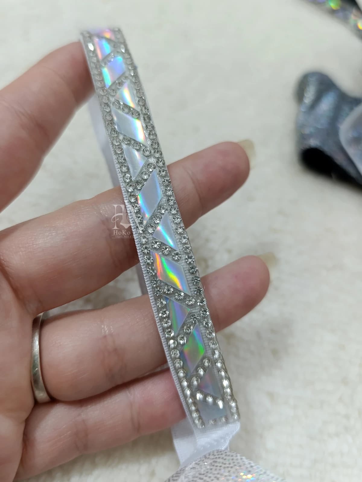 ست شورت و سوتین اسفنجی دیسکویی براق کد 70 — تصویر ۹