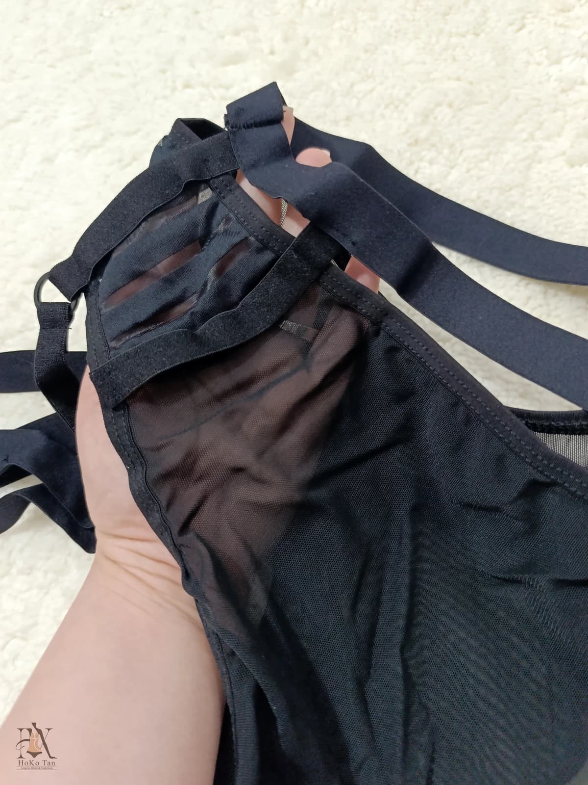 ست شورت و سوتین فانتزی گارتردار کد 32 — تصویر ۷