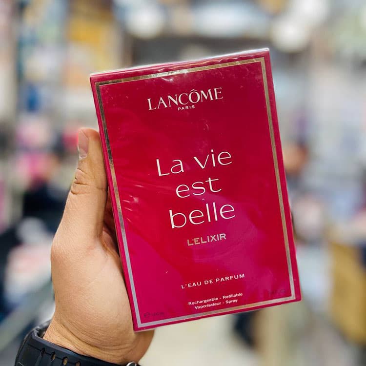 ادو پرفیوم زنانه اماراتی Lancome La Vie est Belle L’Elixir حجم 100 میلی لیتر — تصویر ۲