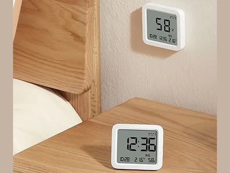 دماسنج و رطوبت سنج هوشمند شیائومی Xiaomi Smart Temperature and Humidity Monitor 3 — تصویر ۶