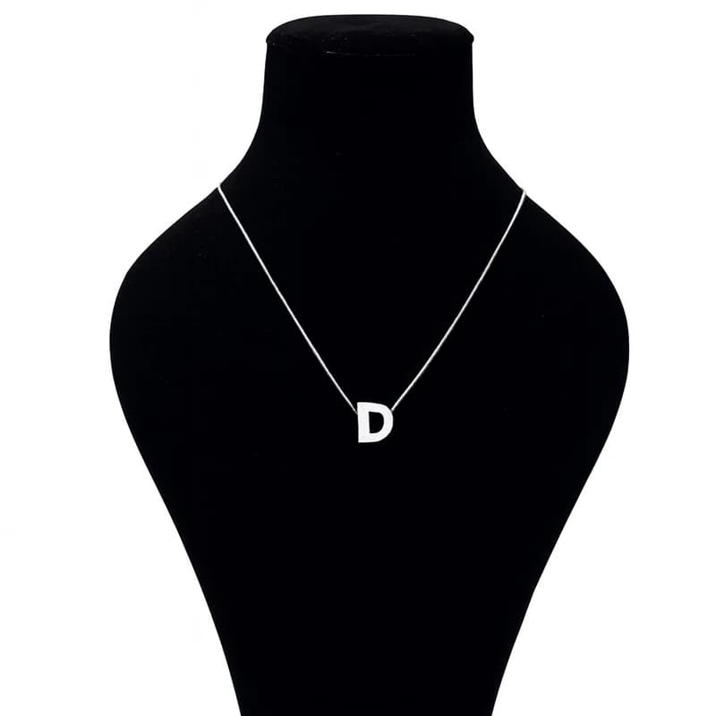 گردنبند حروف D