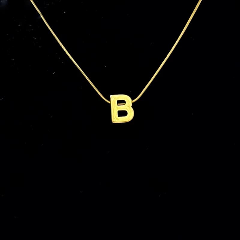 گردنبند حروف B — تصویر ۳