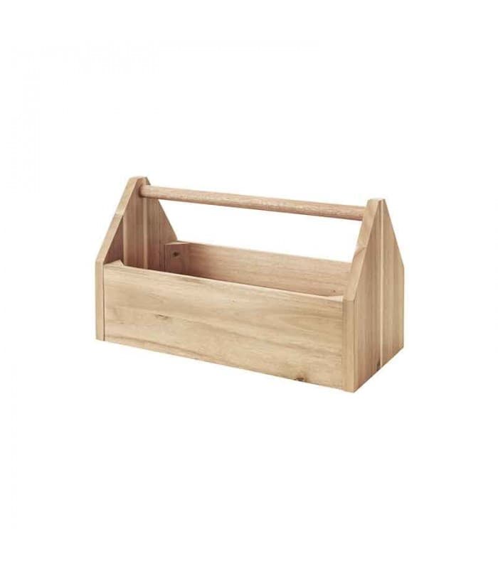 جعبه (باکس) آیکیا، مدل SKOGSTA، اقاقیا، 20x40x23 سانتی متر