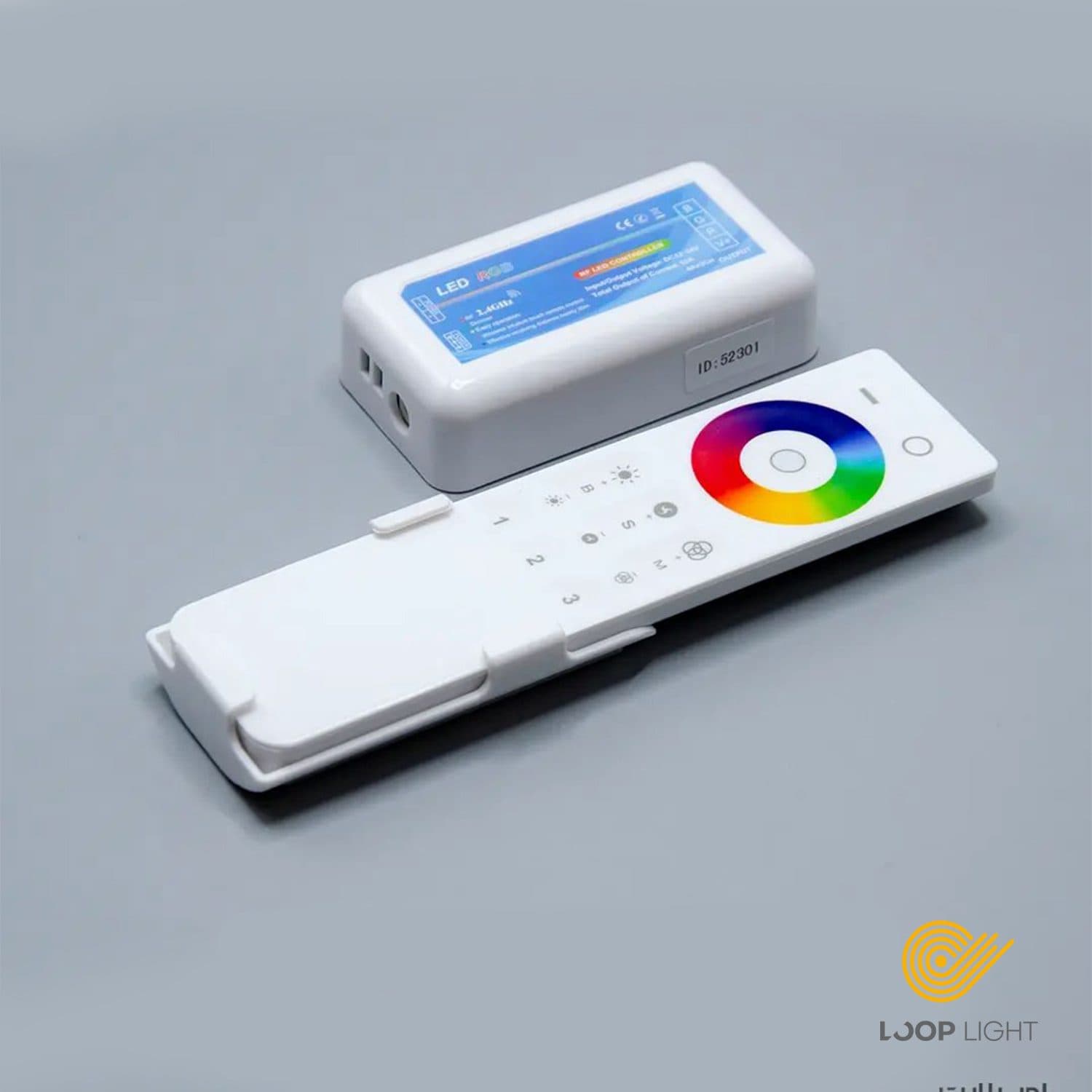 ریموت کنترل RGB لوپ لایت 12 ولت مدل RF TOUCH — تصویر ۲