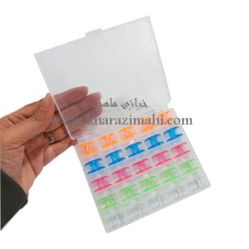 جعبه باکس ماسوره به همراه ماسوره شیشه ای — تصویر ۲