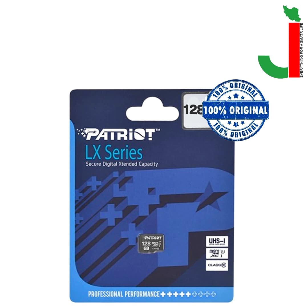 کارت حافظه میکرو پاتریوت مدل ال ایکس 128 گیگابایت