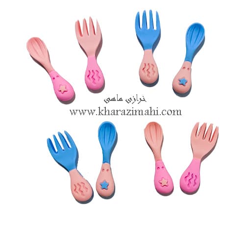 استیکر سیلیکونی قاشق چنگال